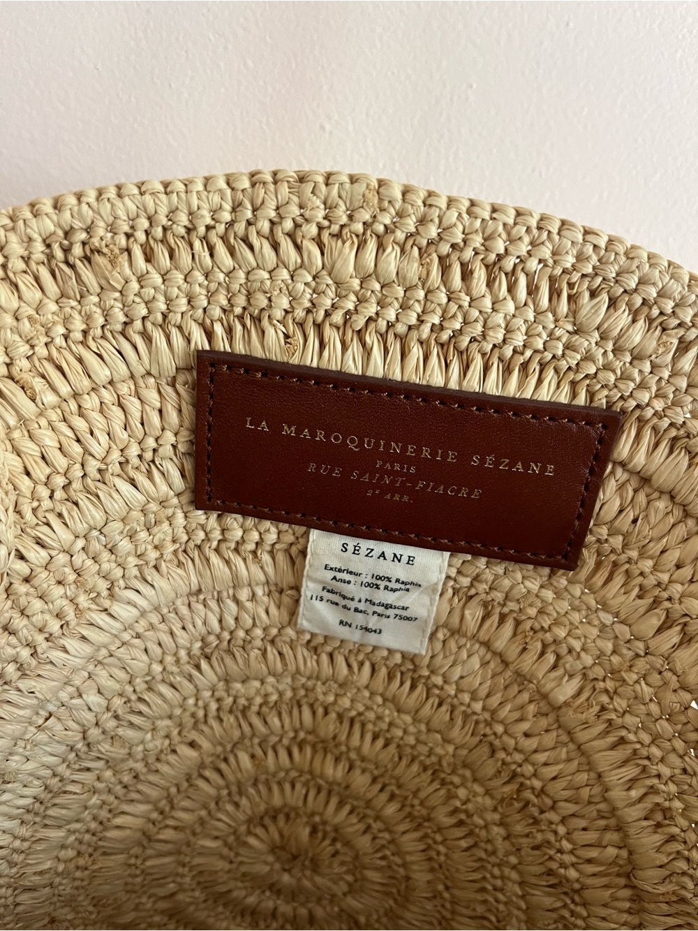 NWOT Sezane June Basket - Picture 4 of 4